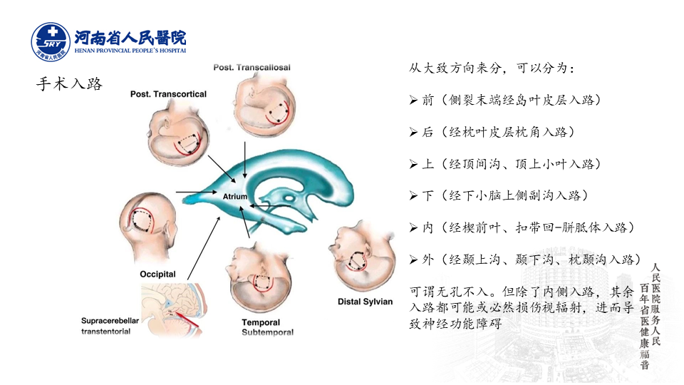 陈航医师团队:导航辅助神经内镜下经对侧楔前叶入路切除三角区病变 - 脑医汇