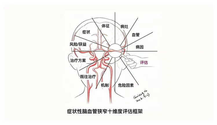 症状性脑动脉狭窄十维度综合评估体系的构建与临床应用