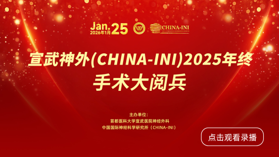 2025年度CHINA-INI年终手术大阅兵